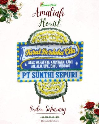 Papan Bunga Duka di Tegal Sari Iii