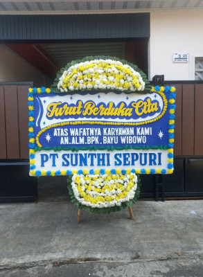Papan Bunga Duka di Tegal Sari Iii
